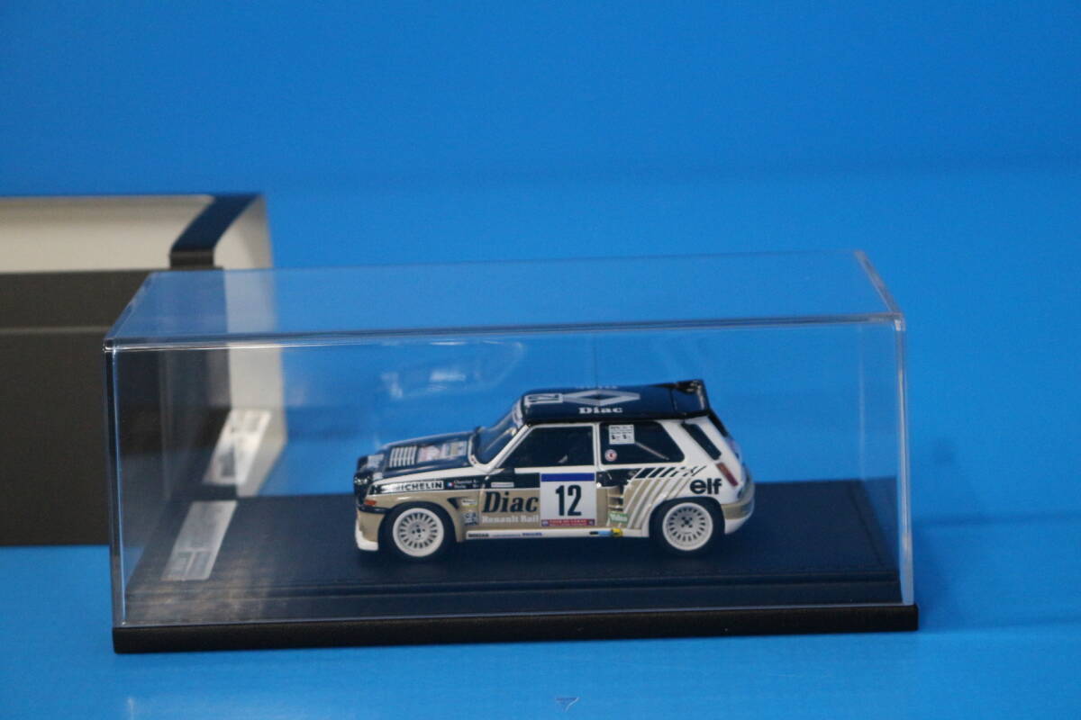 35-10 [現(xiàn)狀品]ヘッドライナー 京商 1/43 Renault 5 MAXI turbo (#12) 1985 Tour de Corse