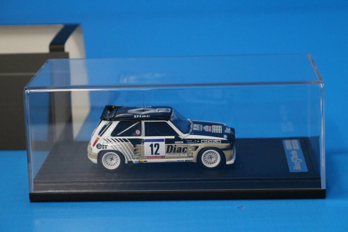 35-10 [現(xiàn)狀品]ヘッドライナー 京商 1/43 Renault 5 MAXI turbo (#12) 1985 Tour de Corse