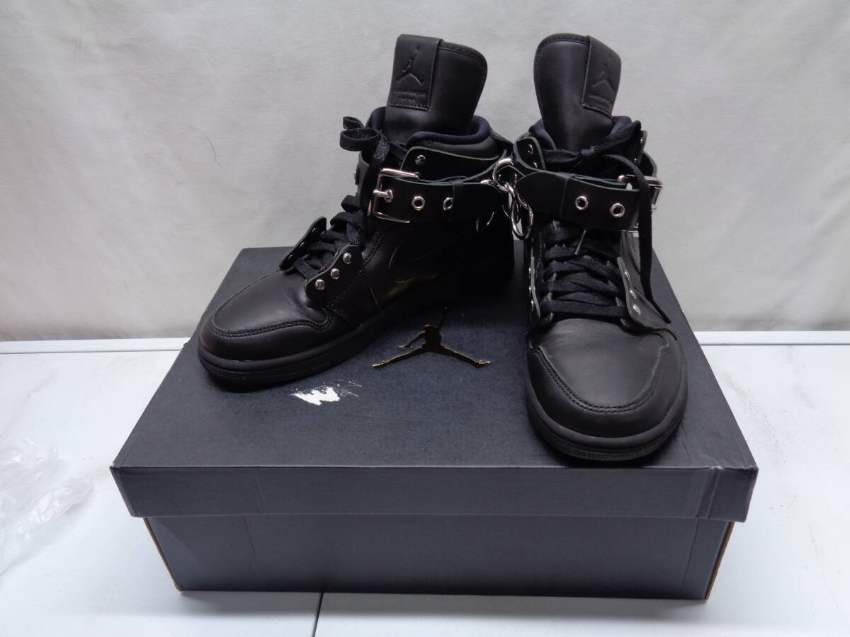 COMME DES GARÇONS × AIR JORDAN 1 HIGH STRAP SP-C "BLACK" CN5738-001 (ブラック/ブラック)