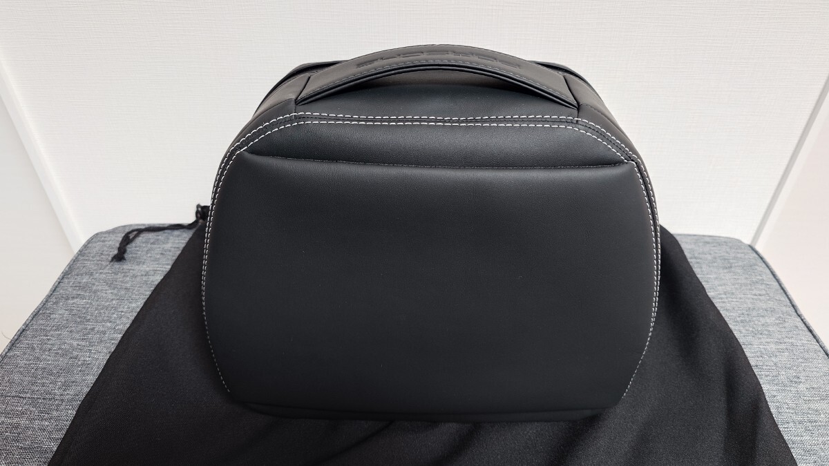 ポルシェ デザイン PORSCHE Design 携帯 バッグ ラゲッジ ハンディバッグ 本革 希少 レザー ブラック ビジネス ルイヴィトン エルメス 等_画像3