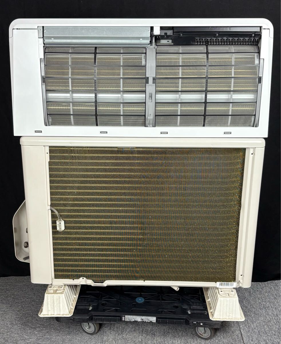 內(nèi)260 TOSHIBA 東芝ルームエアコン『RAS-J251RY』ホワイト　2022年制 リモコン、背板、説明書付き　ポンプダウン済み 主に8畳用