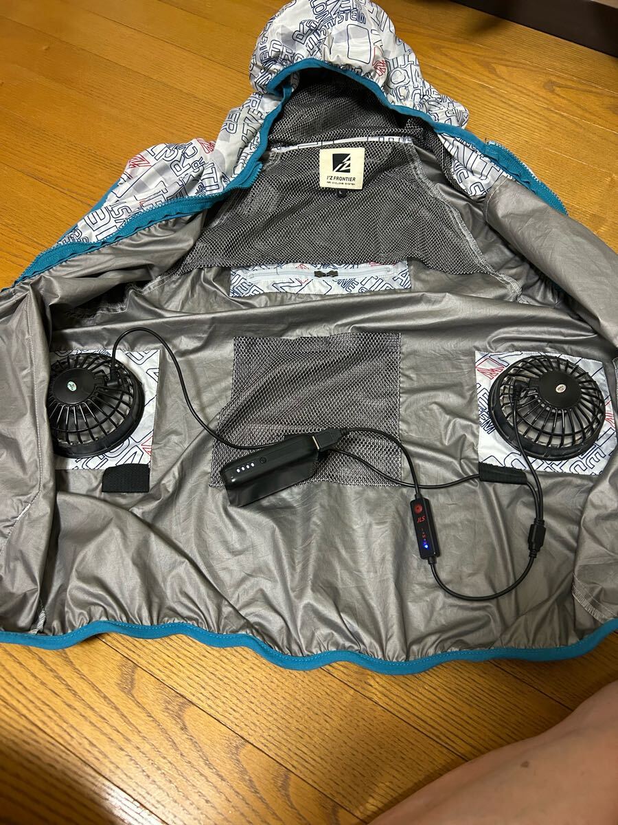 空調服ファン、バッテリーセット ノースリーブ