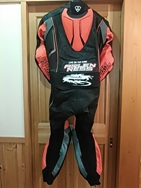 MFJ/公認(rèn)/未使用/2024年モデル/ARLENNESS/レーシングスーツ/BLACK＆RED＆GREY/191322/サイズ/54/XL?XLW/走行會(huì)/サーキット/レース/峠