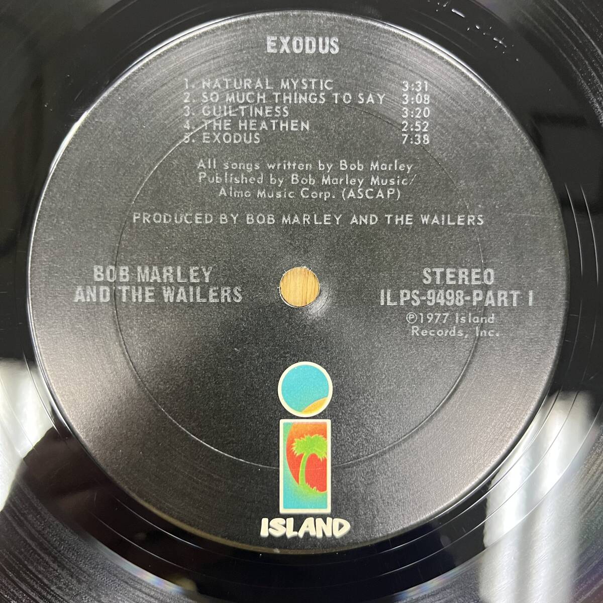 Bob Marley & The Wailers「Exodus」LP(12インチ)/Island Bob Marley & The Wailers「Exodus」LP(12インチ)/Island