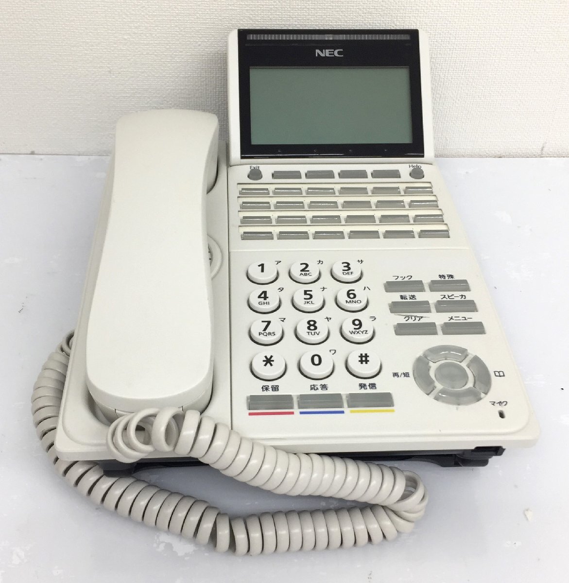 NEC телефон DTK-24D-1D(WH) телефонный аппарат 