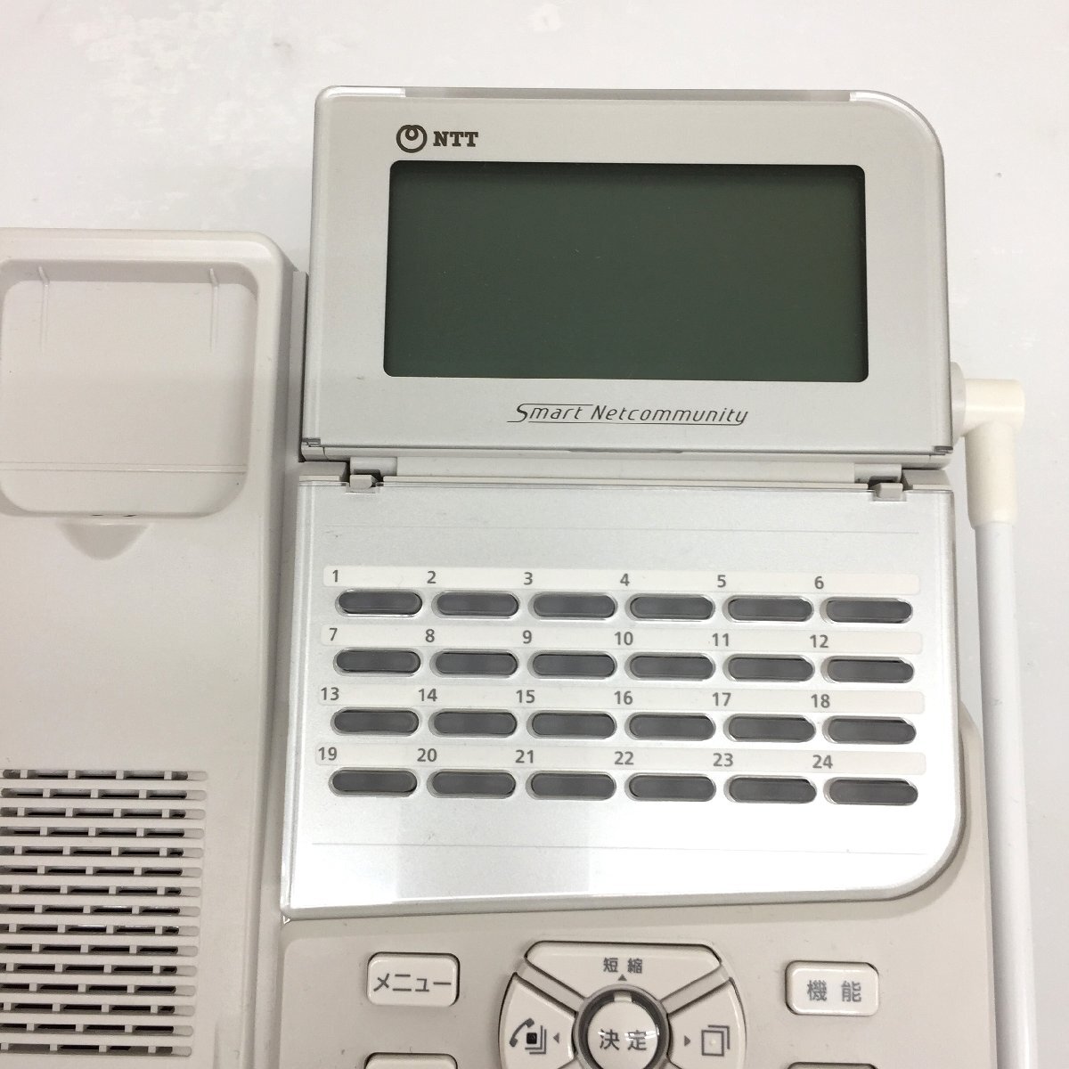 ただの葉っぱさん専用 NTT ビジネスフォン ZX-(24)CCLSTEL-(1)(W) 電話機 NTT