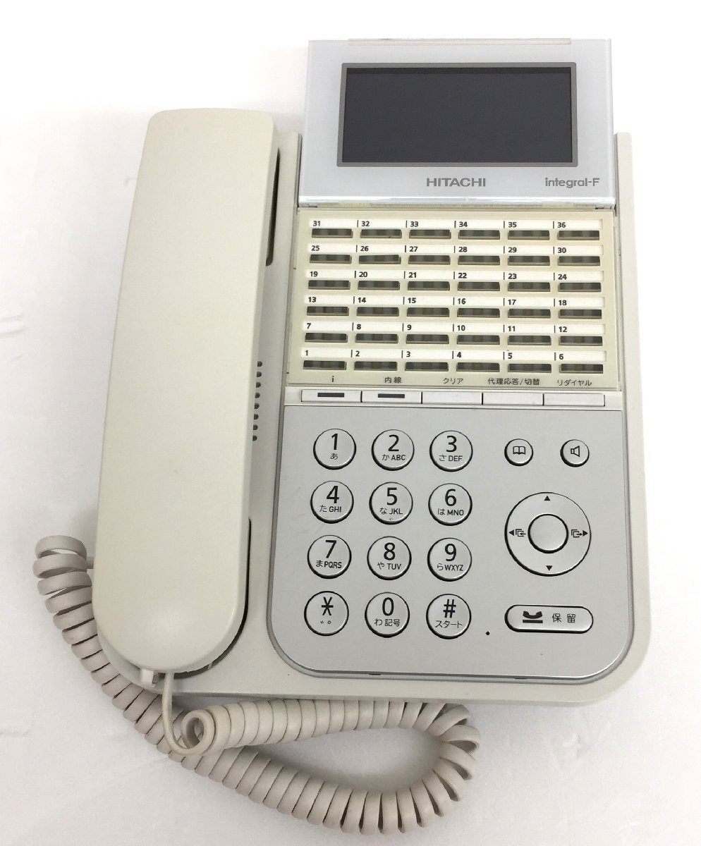  Hitachi телефон ET-36iF-SD(W) телефонный аппарат 