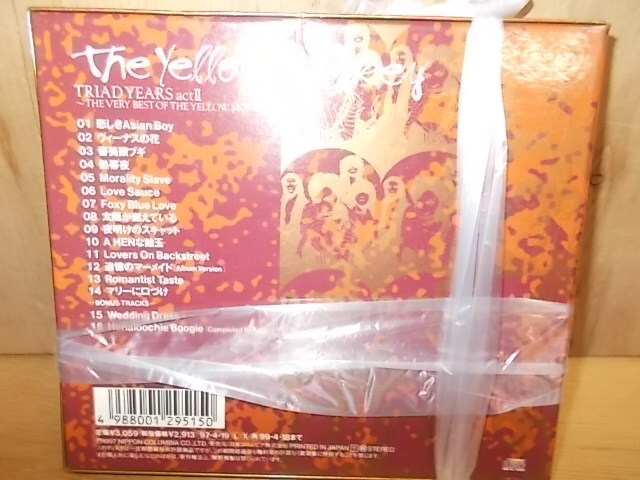 fCD0418[CD][VG-VG]THE YELLOW MONKEY/TRIAD YEARS act?