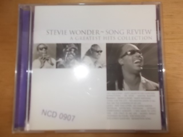 NCD0907[CD][VG-VG][歌詞カード：無]STEVIE WONDER / SONG REVIEW