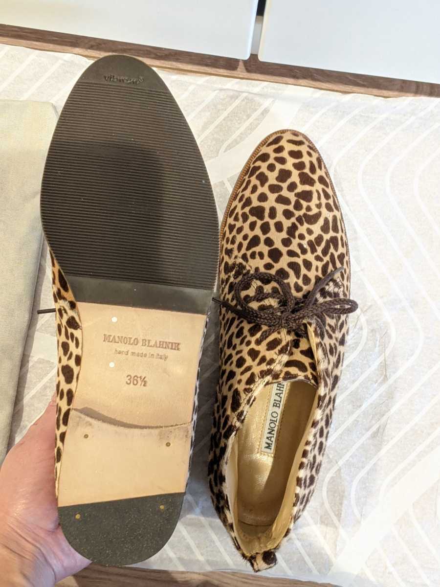 新品 MANOLO BLAHNIK ハラコチャッカブーツ マノロブラニク 未使用 イタリア制 デザートブーツ ショートブーツ