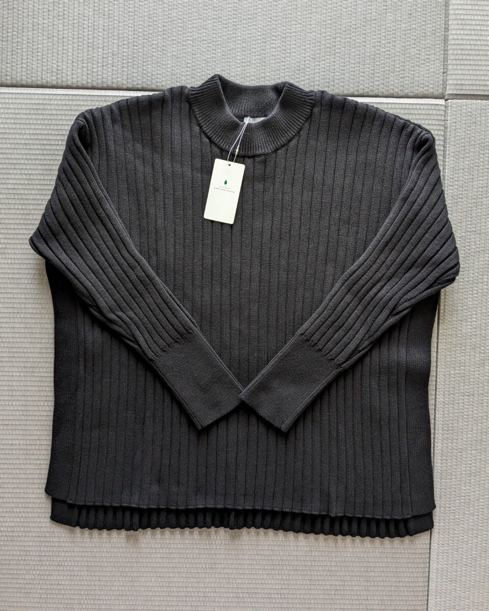 新品 タグ付き green label relaxing プルオーバーニット セーター 未使用 ユナイテッドアローズ 黒_画像1