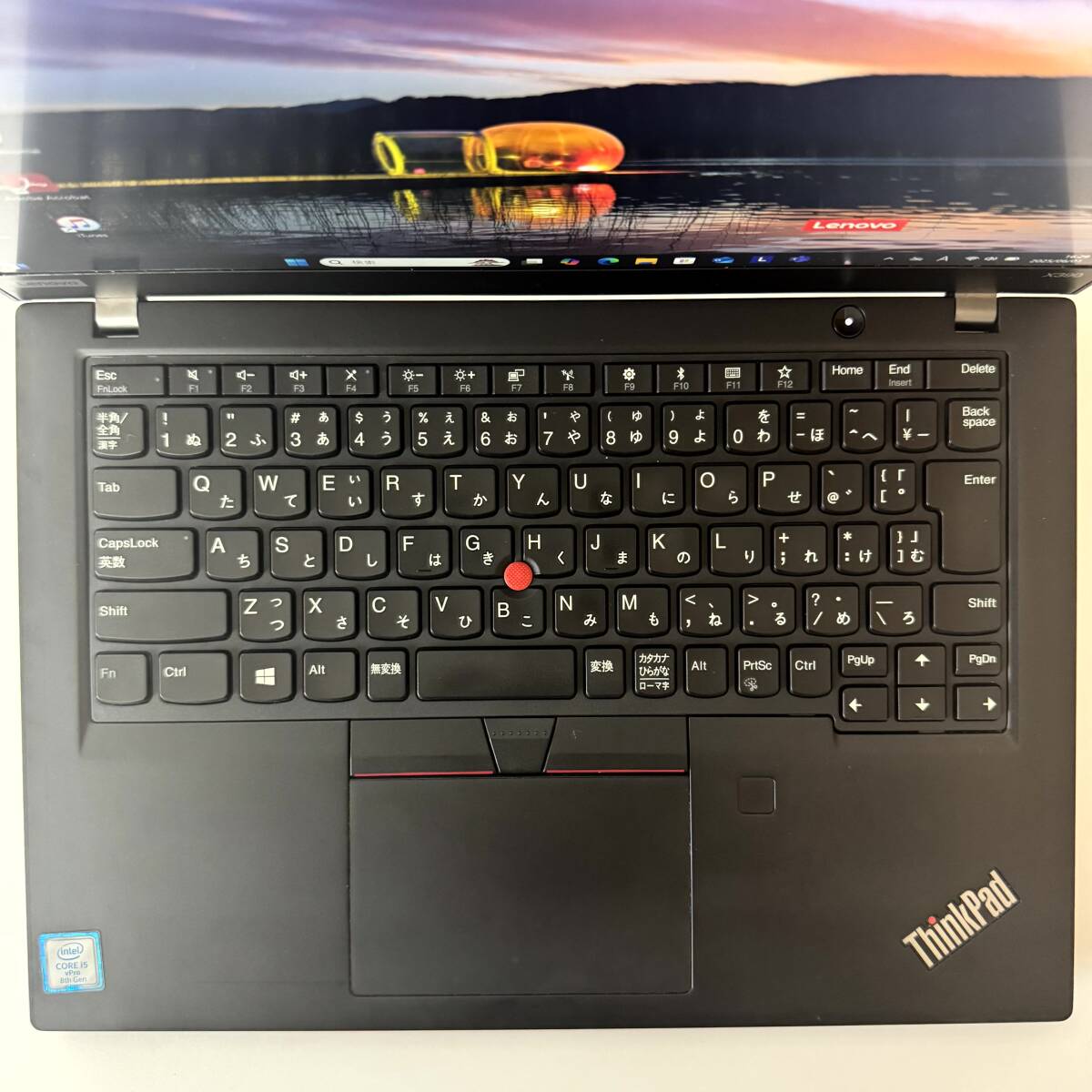 Lenovo/ThinkPad X390/Core i5-8635U/第8世代/SSD256GB/メモリ8GB/Windows11/13.3インチ/Office付き/管理番號:0090