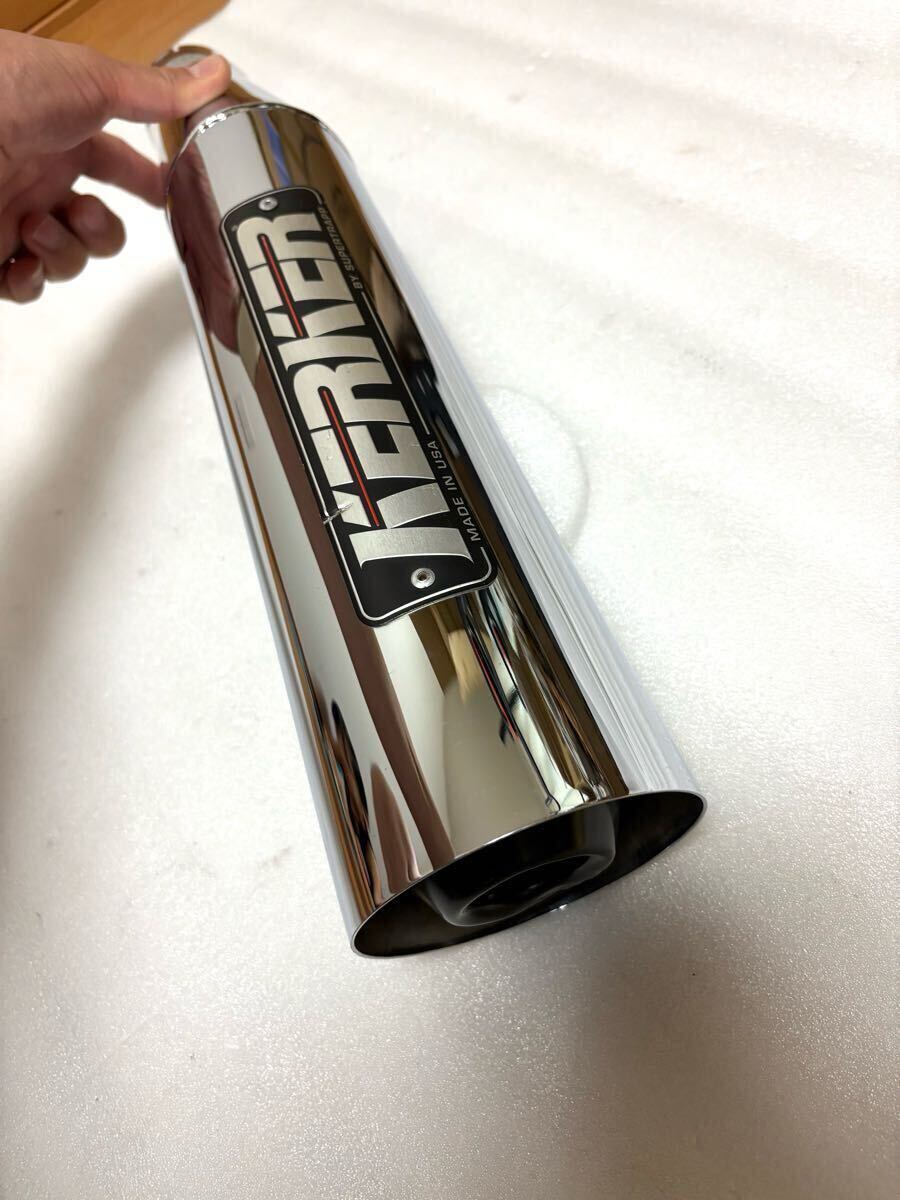 KERKERマフラー サイレンサーのみ 送料無料 超希少 美品 KERKER マフラー サイレンサー のみ