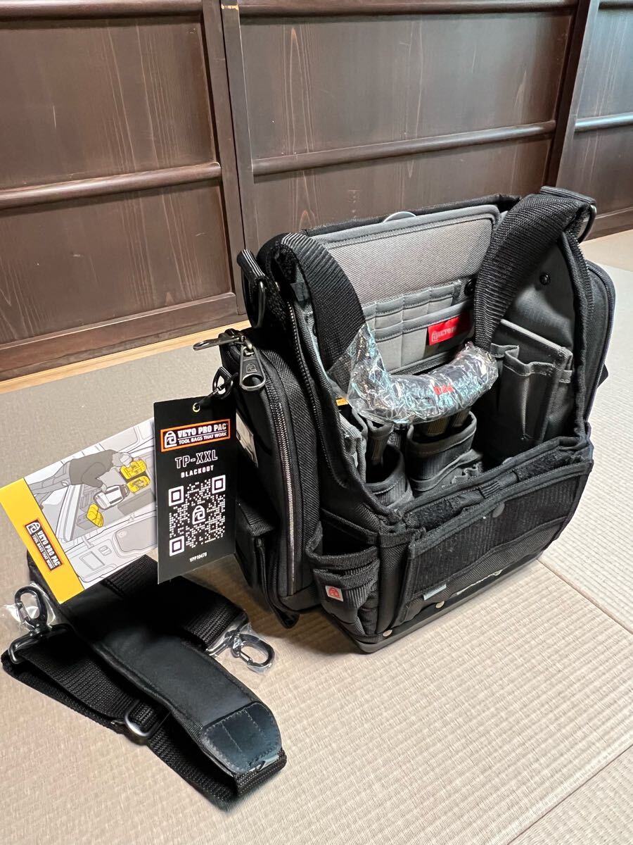 VETO PAC PRO TP-XXL BLACK OUT 工具バッグ　ツールポーチ　新品　ベトプロ