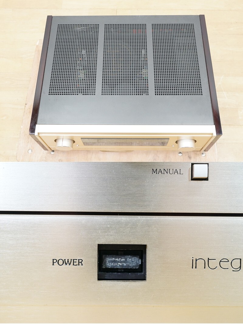 前ダ：【Accuphase/アキュフェーズ】プリメインアンプ E-405 インテグレーテッド ステレオ アンプ オーディオ機器 ★送料無料★