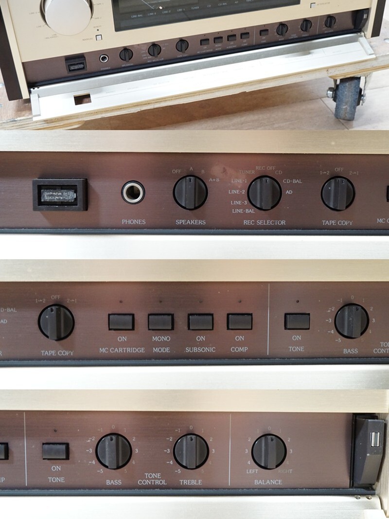 前ダ：【Accuphase/アキュフェーズ】プリメインアンプ E-405 インテグレーテッド ステレオ アンプ オーディオ機器 ★送料無料★