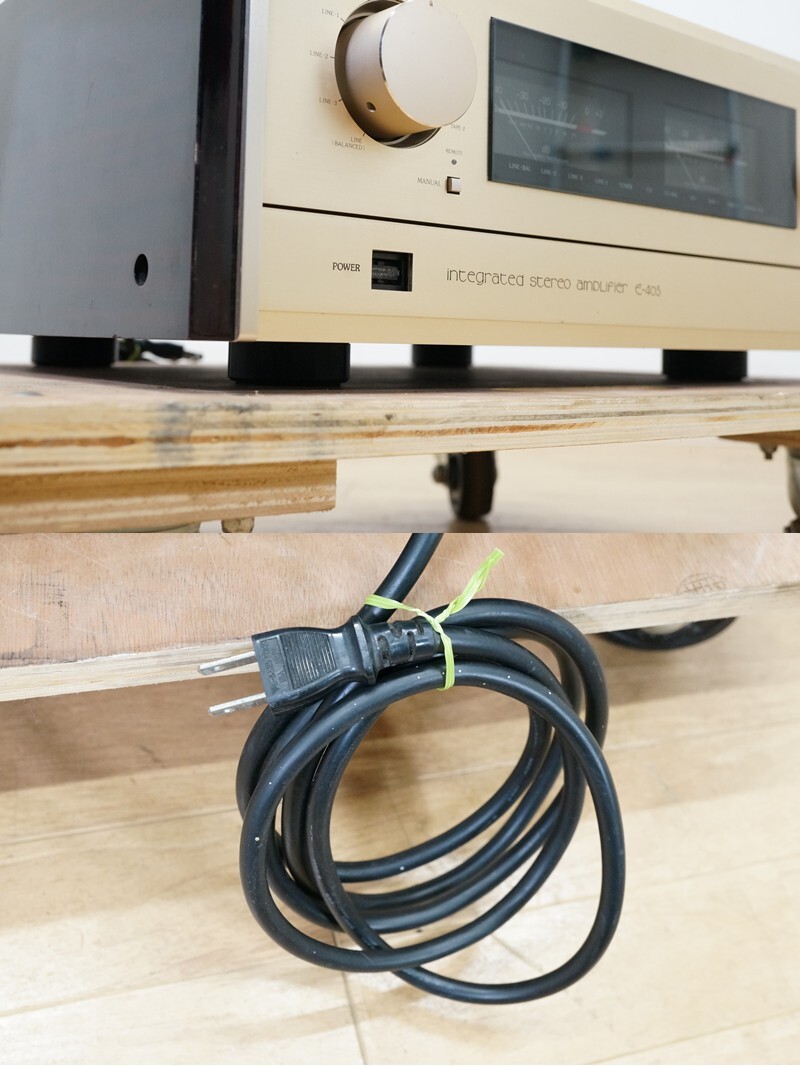 前ダ：【Accuphase/アキュフェーズ】プリメインアンプ E-405 インテグレーテッド ステレオ アンプ オーディオ機器 ★送料無料★
