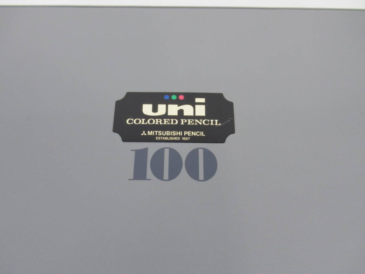 ◆ほぼ未使用◆三菱鉛筆 ユニカラー 色鉛筆100本セット uni COLORED PENCIL 100