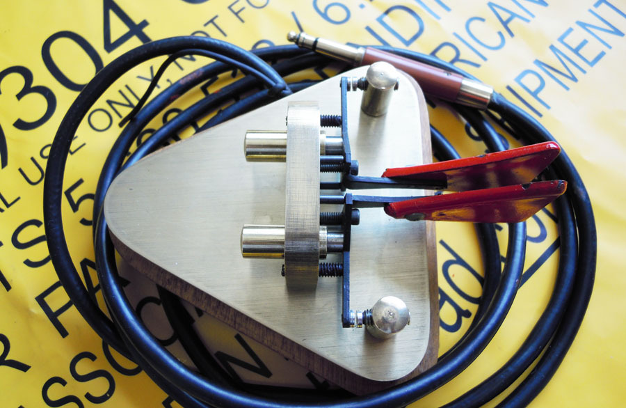  электро- ключ лопасть ключ VIBROPLEX старый 