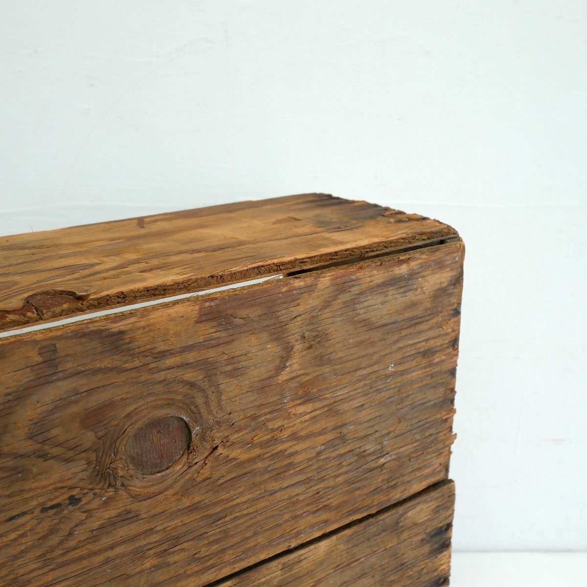 カリフォルニア州 M & R ヴィンテージ木箱 / アメリカ 農(nóng)産物 運搬箱 WOOD BOX 店舗什器 ディスプレイ小物 #702-30-178-313