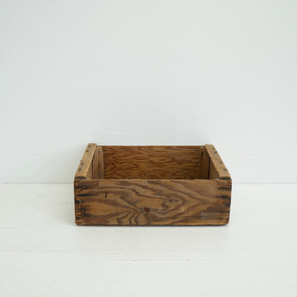 カリフォルニア州 M & R ヴィンテージ木箱 / アメリカ 農(nóng)産物 運搬箱 WOOD BOX 店舗什器 ディスプレイ小物 #702-30-178-313