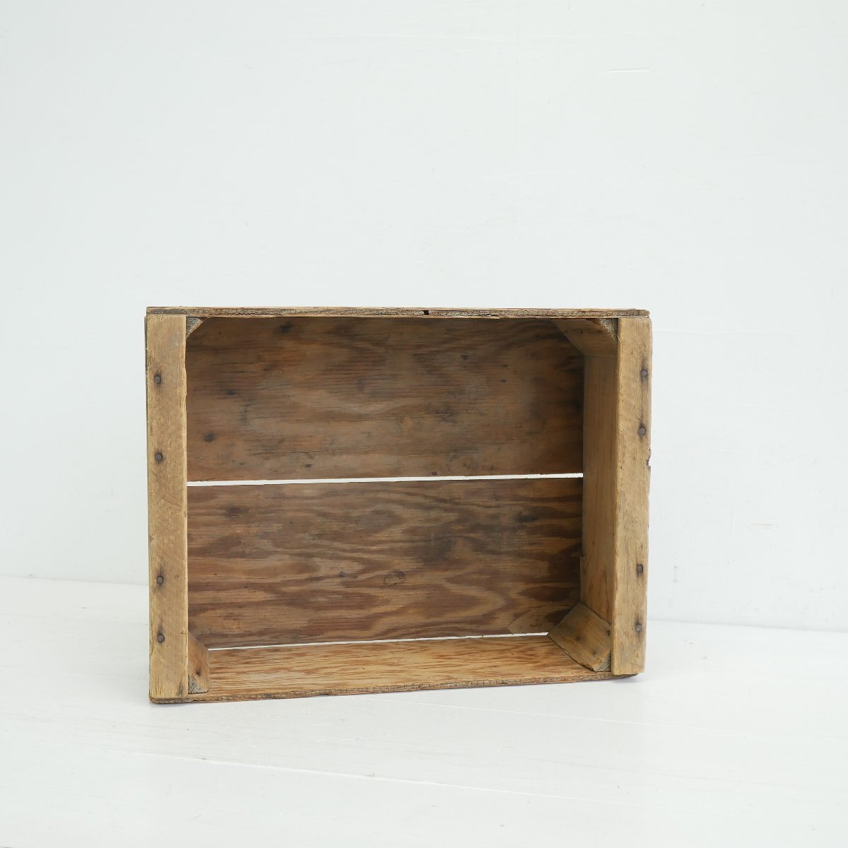 カリフォルニア州 M & R ヴィンテージ木箱 / アメリカ 農(nóng)産物 運搬箱 WOOD BOX 店舗什器 ディスプレイ小物 #702-30-178-313