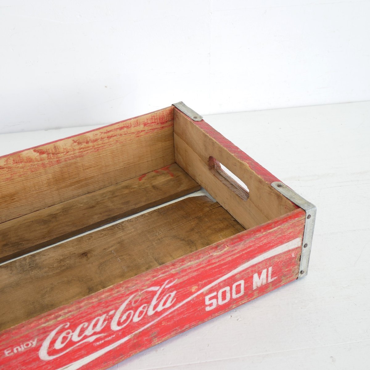 Coca-Cola コカ コーラ ヴィンテージ 木箱 / アメリカ WOOD BOX 店舗什器 ディスプレイ小物 #610-20-326-462