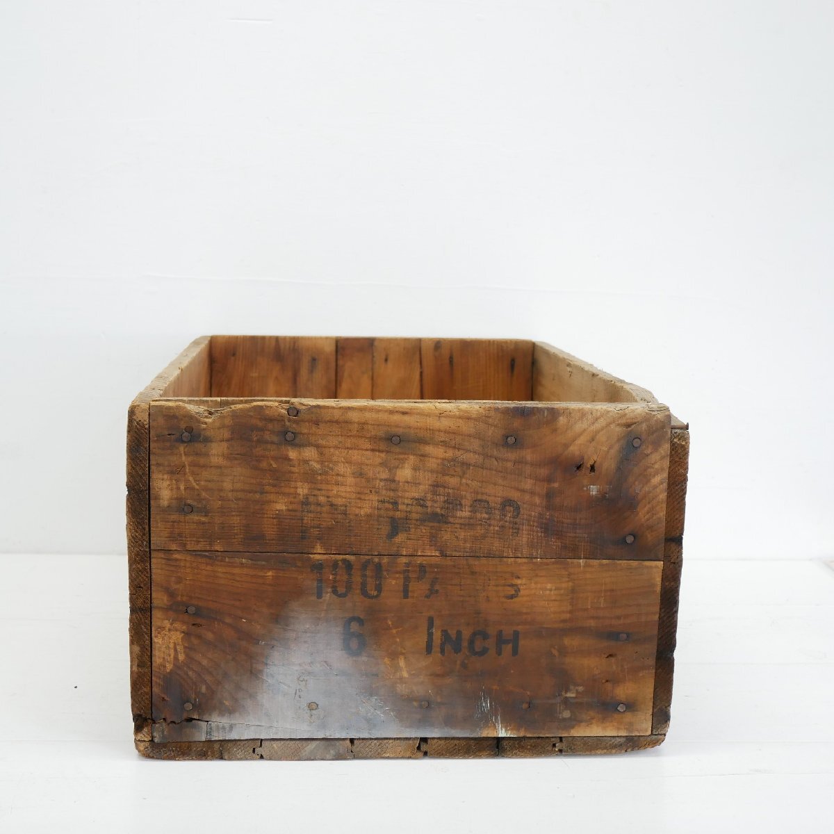 STANLEY HARDWARE ヴィンテージ 木箱 / アメリカ スタンレー 金物店 WOOD BOX 店舗什器 ディスプレイ小物 #702-50-149-259