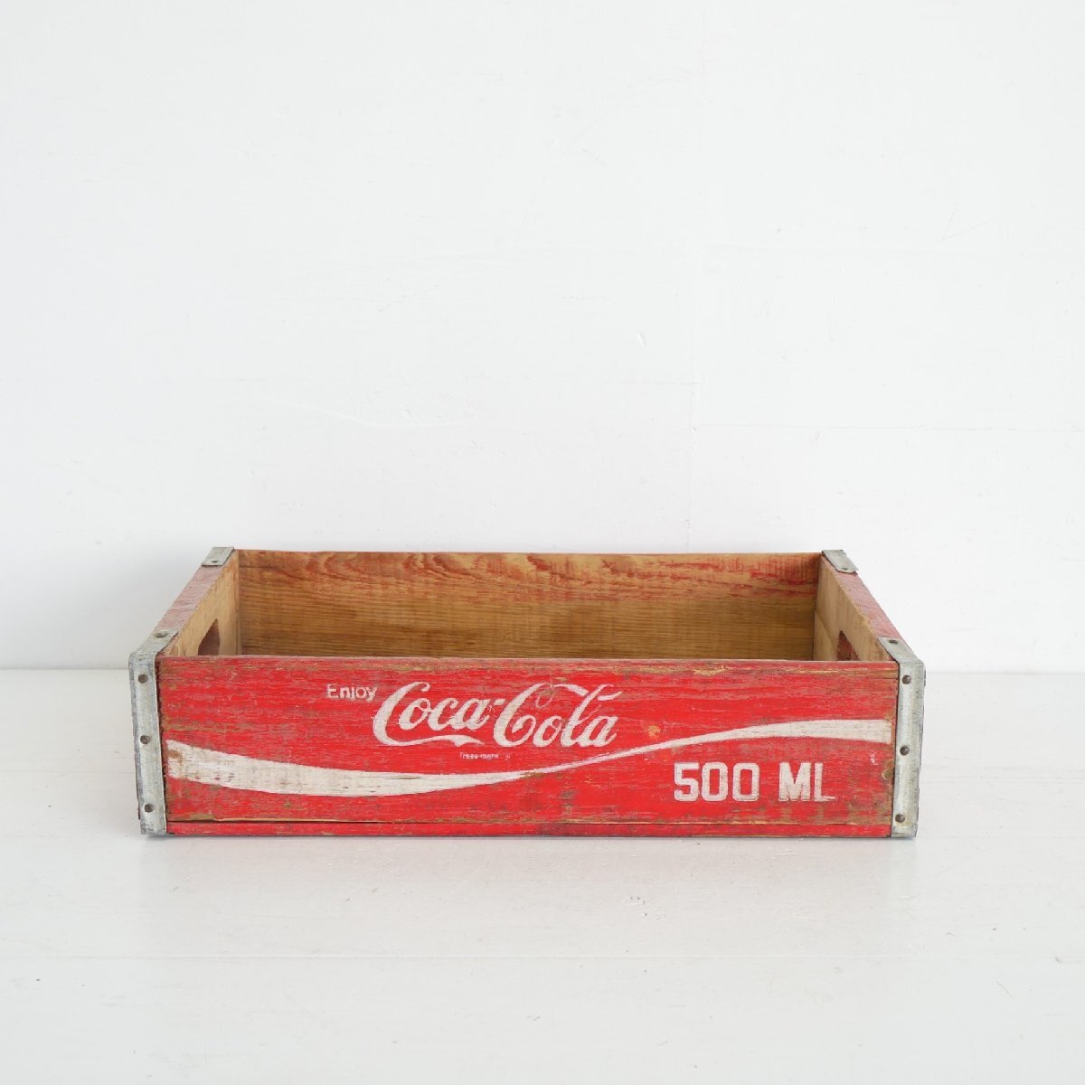 Coca-Cola コカ コーラ ヴィンテージ 木箱 / アメリカ WOOD BOX 店舗什器 ディスプレイ小物 #610-20-326-462