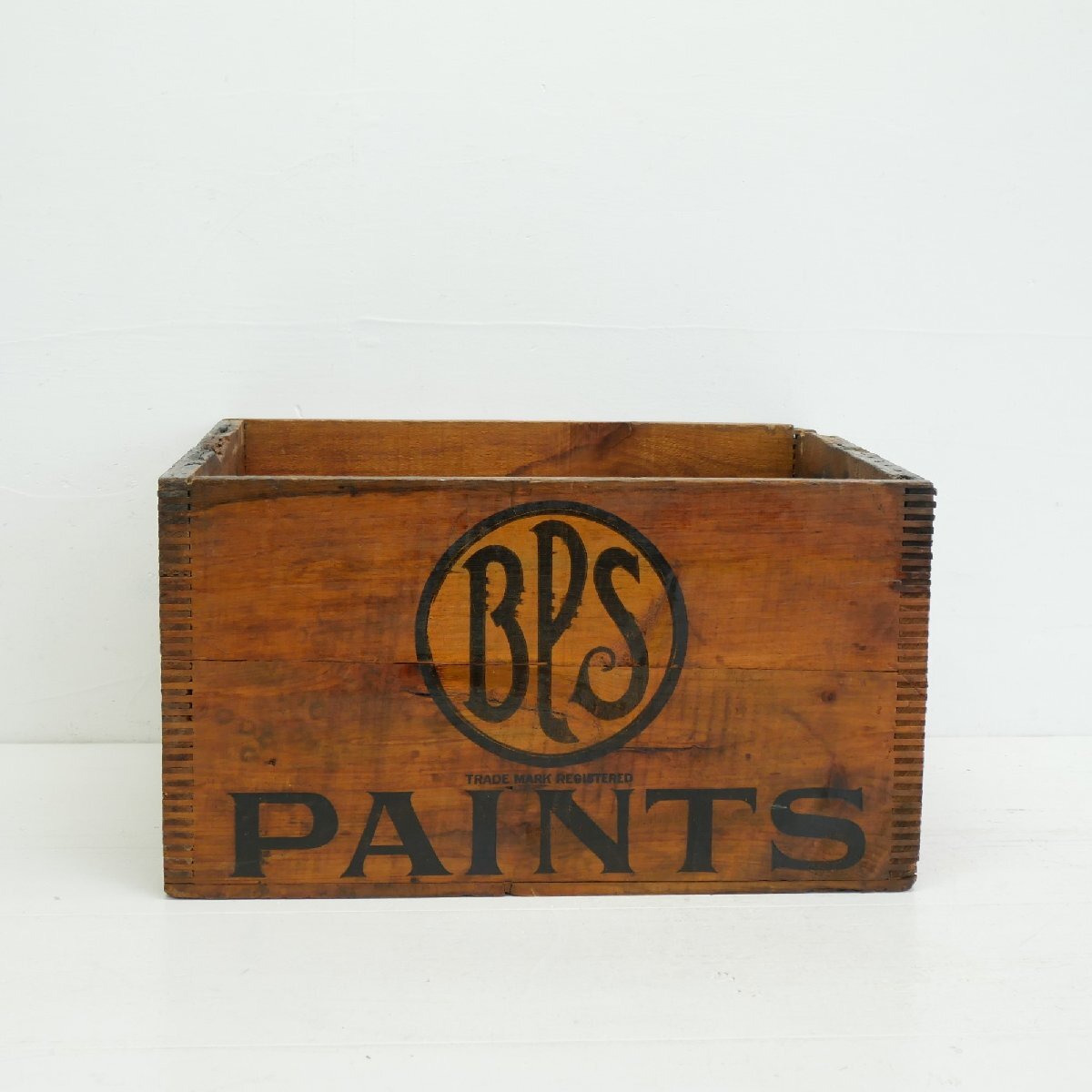 30s PAINTS ヴィンテージ 木箱 / アメリカ 涂料 ペイント 運(yùn)送用 WOOD BOX 店舗什器 ディスプレイ小物 #702-30-179-265