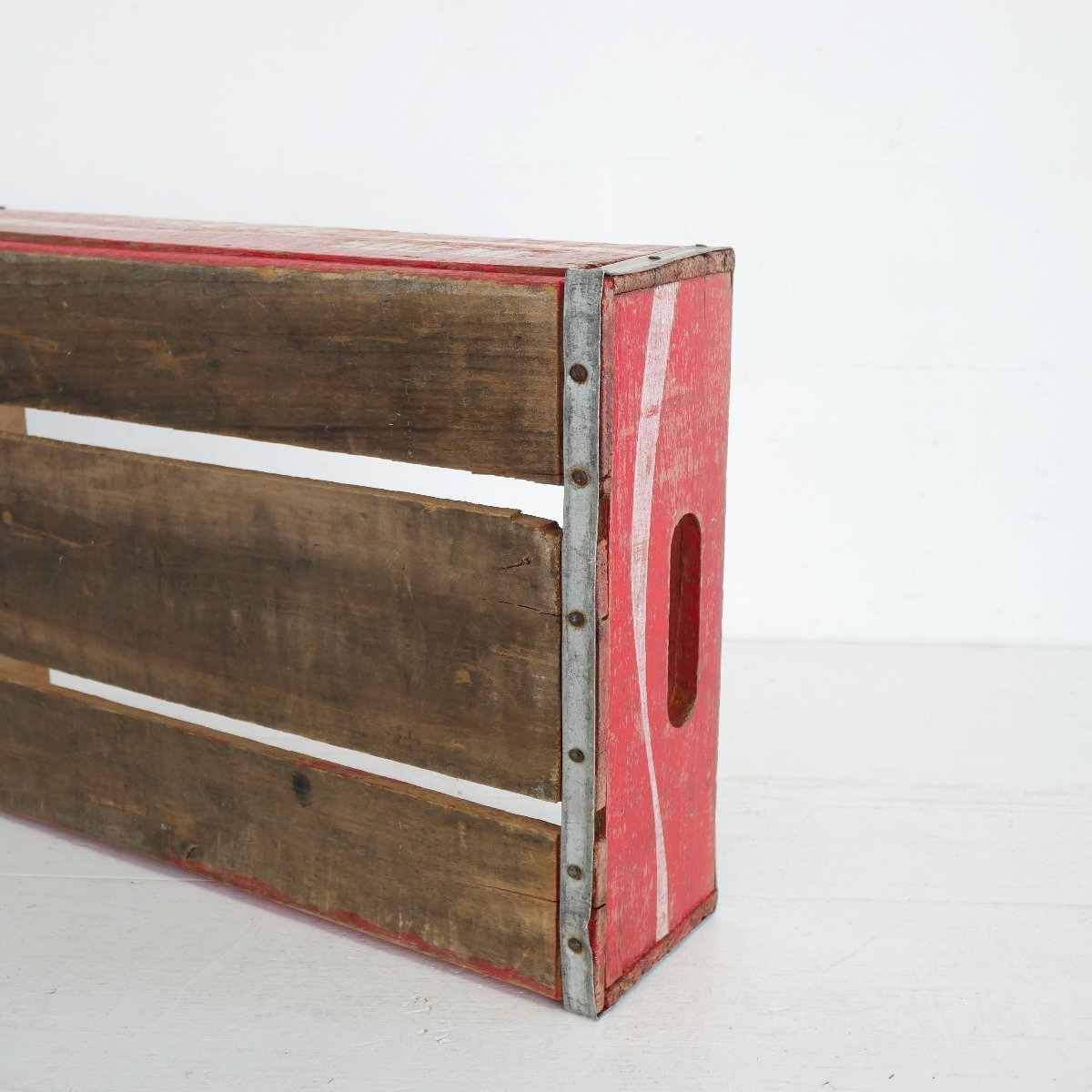 Coca-Cola コカ コーラ ヴィンテージ 木箱 / アメリカ WOOD BOX 店舗什器 ディスプレイ小物 #610-20-326-462