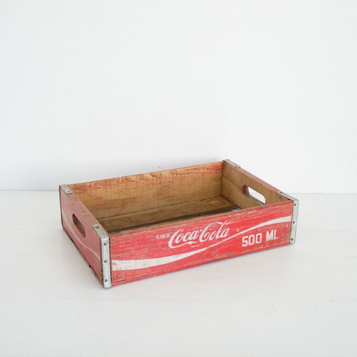 Coca-Cola コカ コーラ ヴィンテージ 木箱 / アメリカ WOOD BOX 店舗什器 ディスプレイ小物 #610-20-326-462