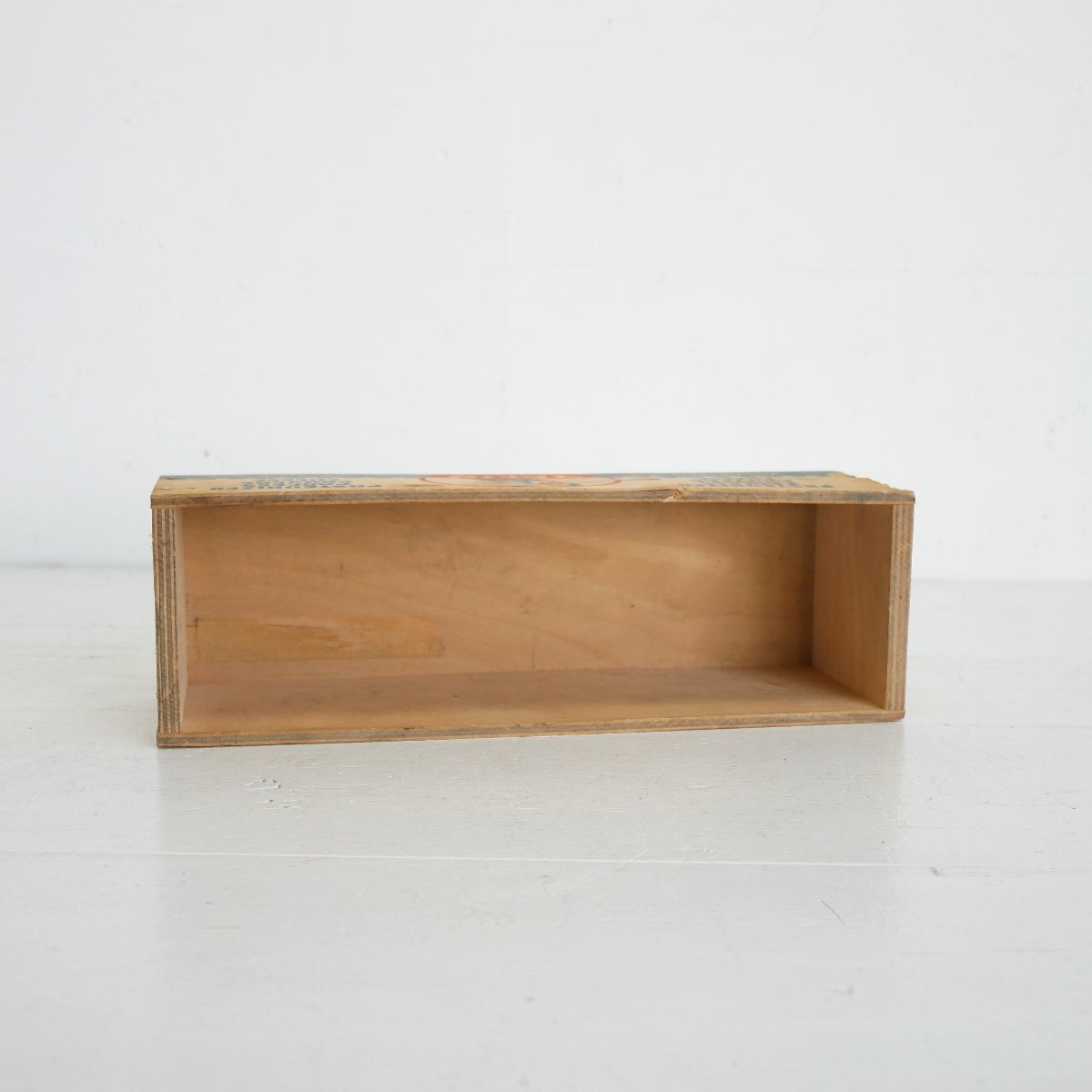 VALIO ヴィンテージ チーズボックス / フィンランド 乳制品 木箱 WOOD BOX 店舗什器 ディスプレイ小物 #610-10-038-467