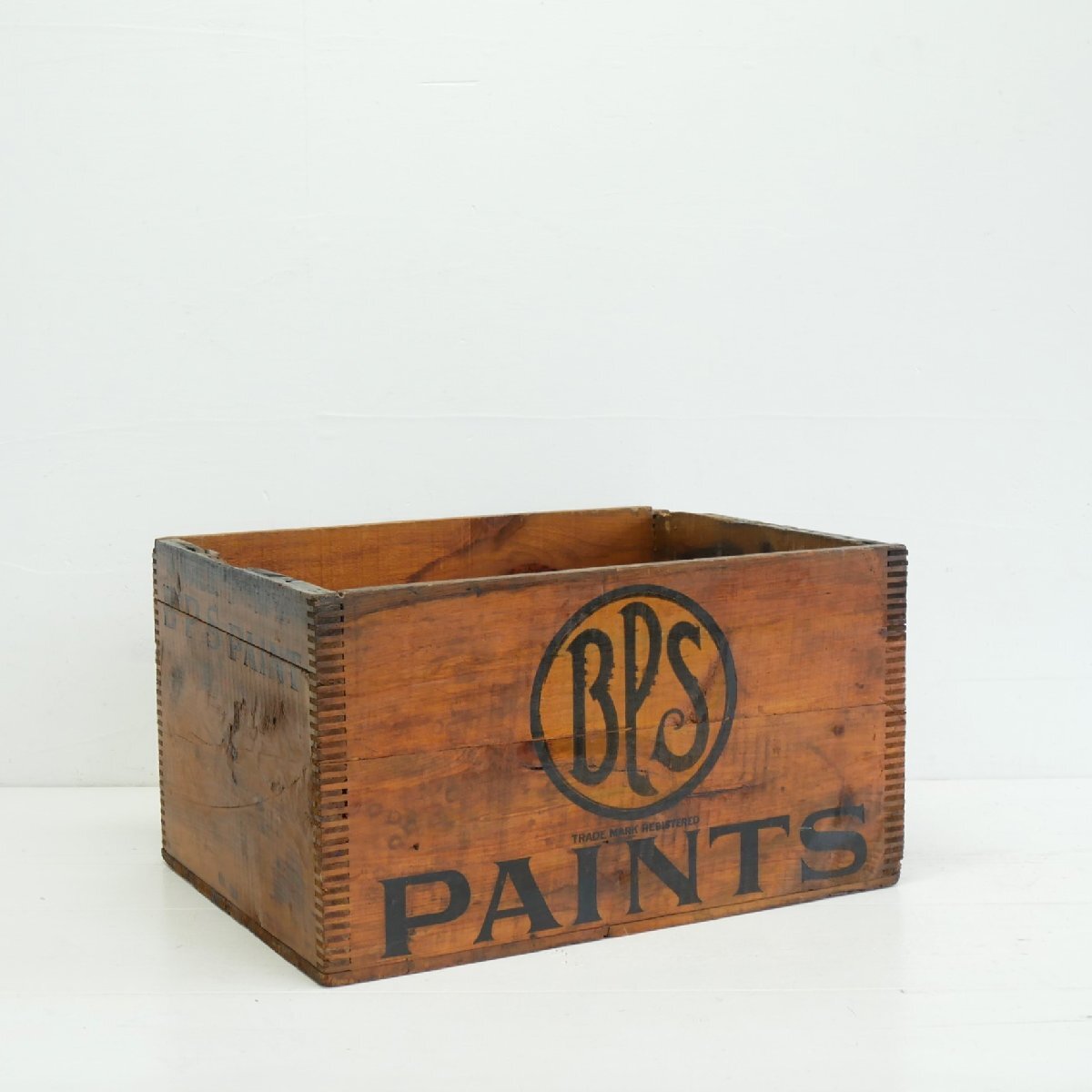 30s PAINTS ヴィンテージ 木箱 / アメリカ 涂料 ペイント 運(yùn)送用 WOOD BOX 店舗什器 ディスプレイ小物 #702-30-179-265