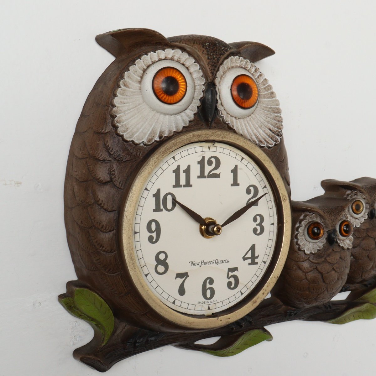 BURWOOD 社　置き時計 80年代アメリカ雑貨 ヴィンテージ BURWOOD ウォールクロック /アメリカ USA 壁掛け