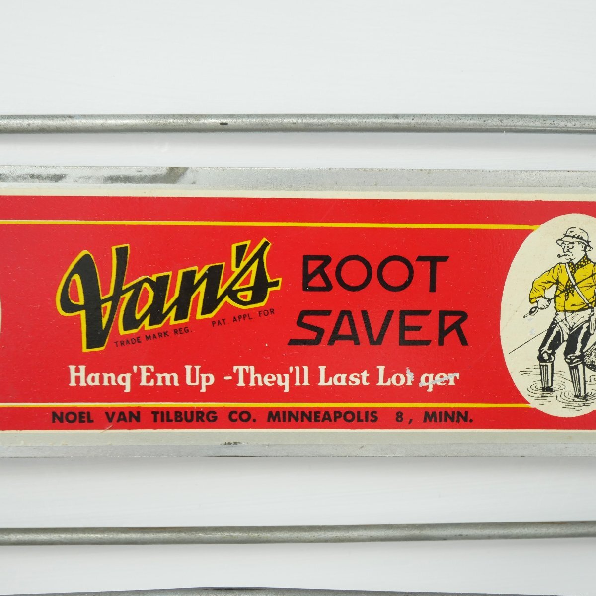 60s ヴィンテージ Van's BOOT SAVER ワイヤーラック / アメリカ ブーツサーバー 店舗什器 ディスプレイ #606-10-100-118