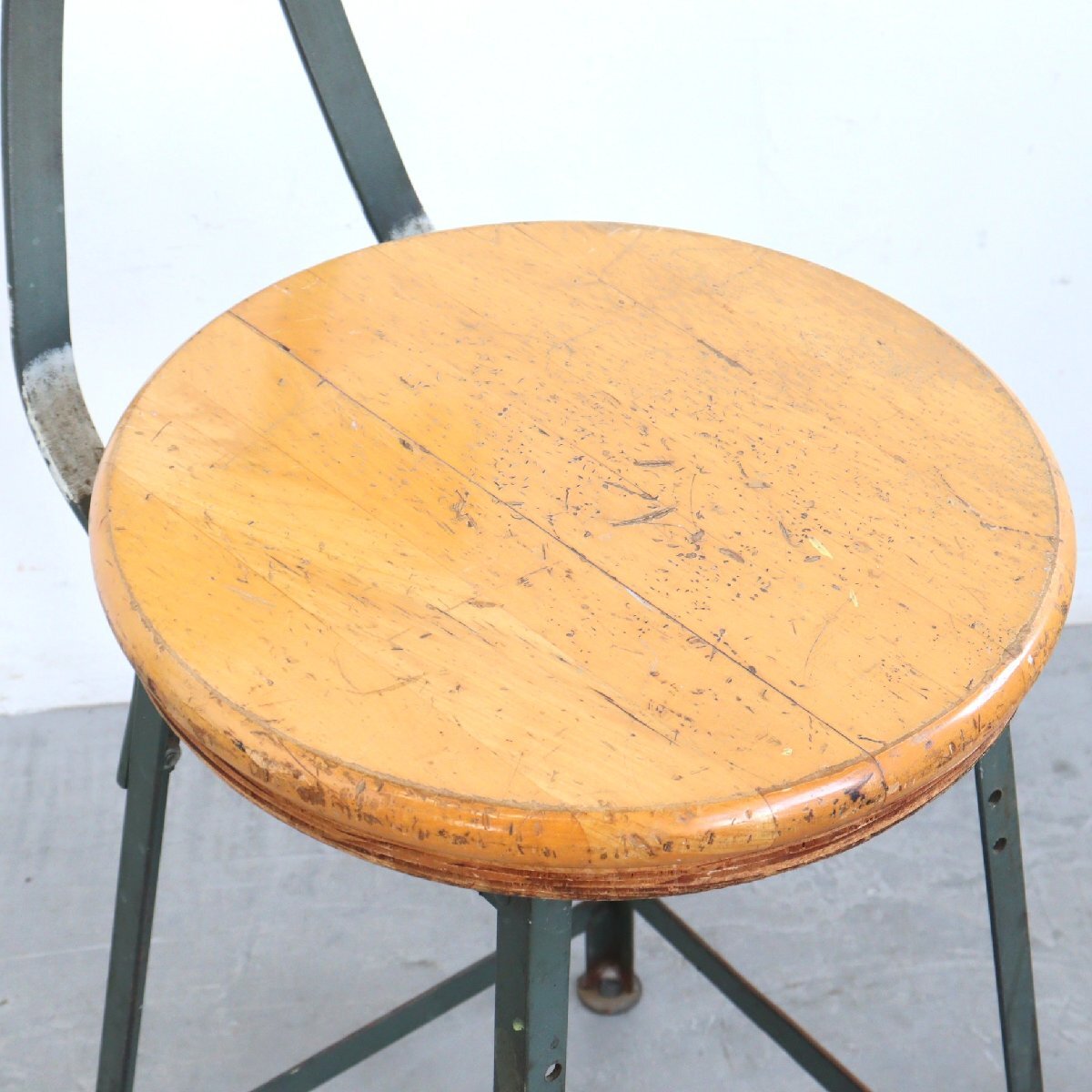 ヴィンテージ インダストリアル スツール / アメリカ