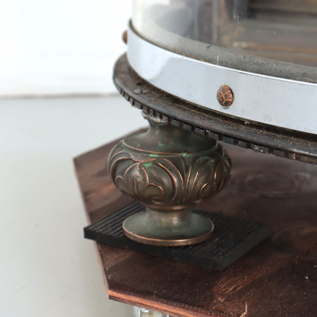 アメリカン　ヴィンテージ　ガラス　ショーケース アメリカ ヴィンテージ ガラスショーケース -通販-ローズボール