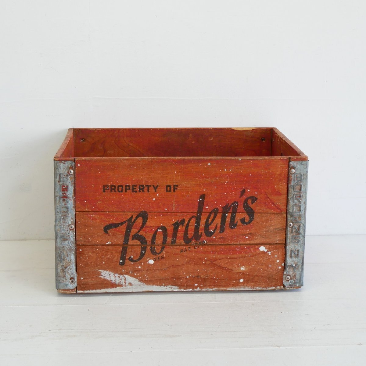 アメリカ　ボーデン　ミルクボトル　キャリラック　Borden's アメリカ ボーデン ミルクボトル キャリラック Borden's Vintage