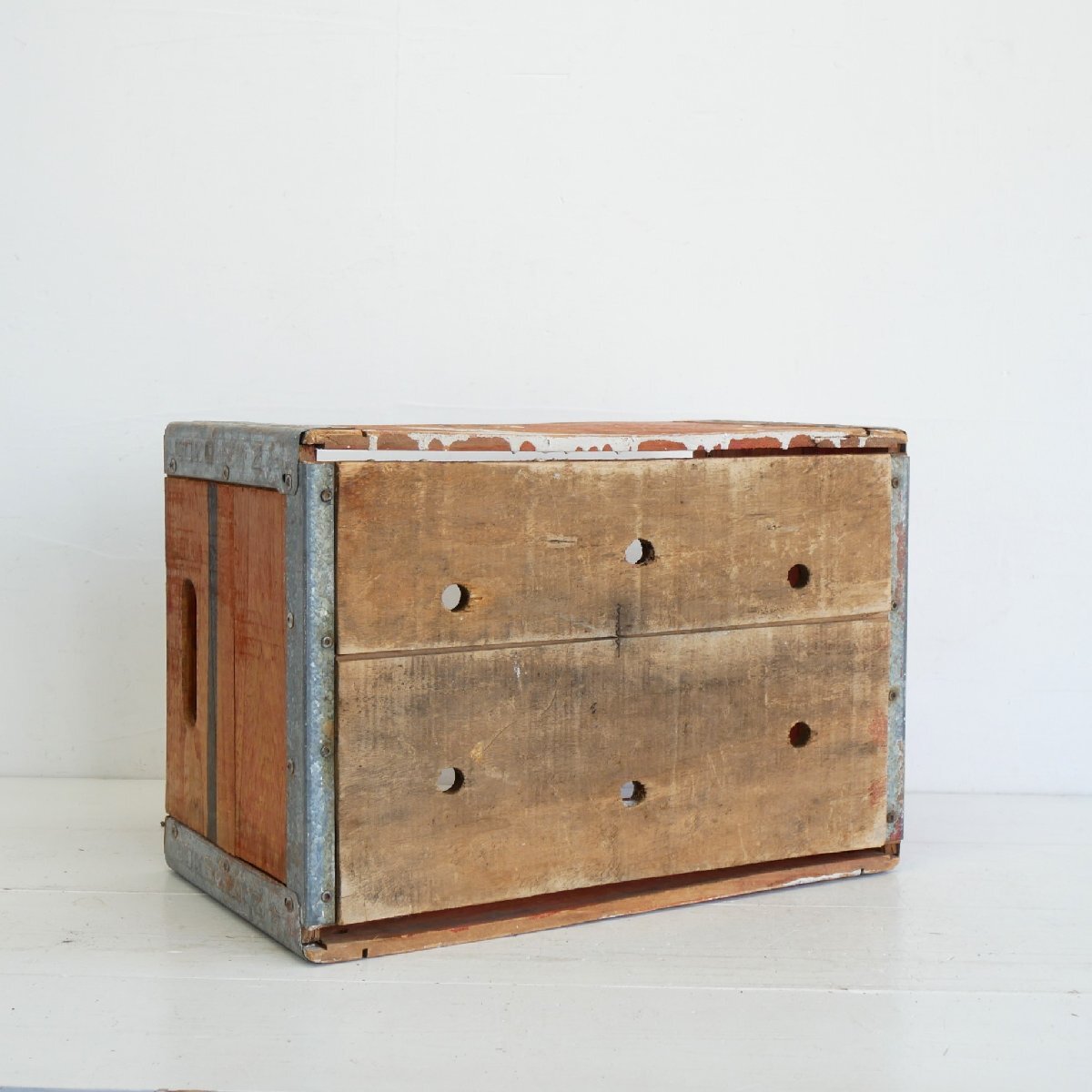 Borden's ボーデンズ ヴィンテージ ミルククレート 木箱