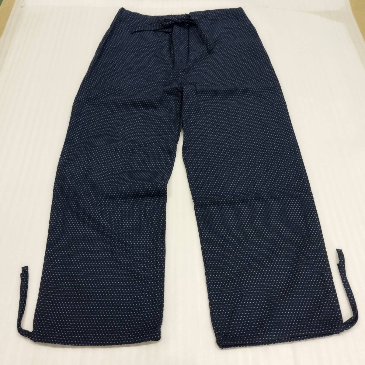 【s19592】新品 特選 高級刺子織男性用作務(wù)衣 Lサイズ