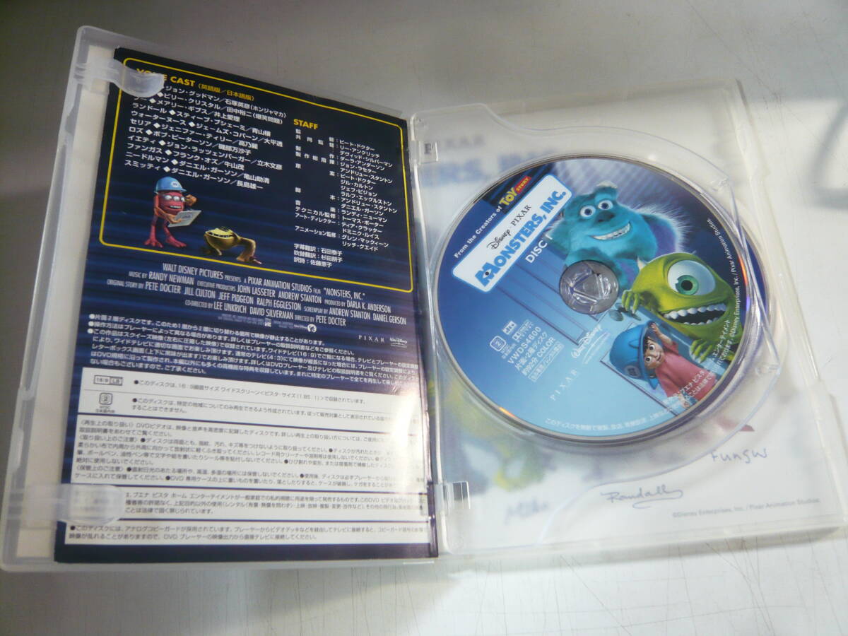DVD*2 листов комплект Monstar z чернила Special Edition Disney PIXAR б/у 