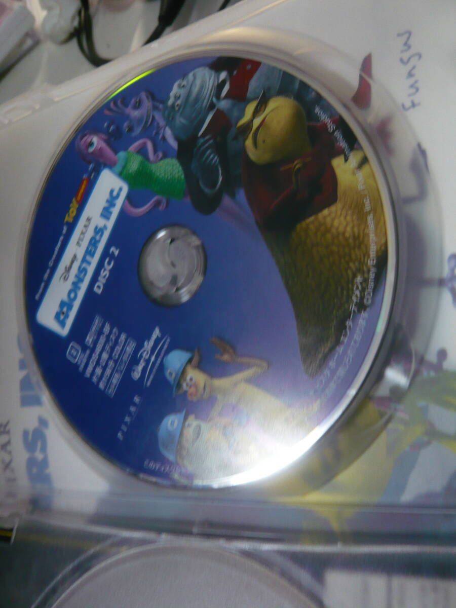 DVD*2 листов комплект Monstar z чернила Special Edition Disney PIXAR б/у 