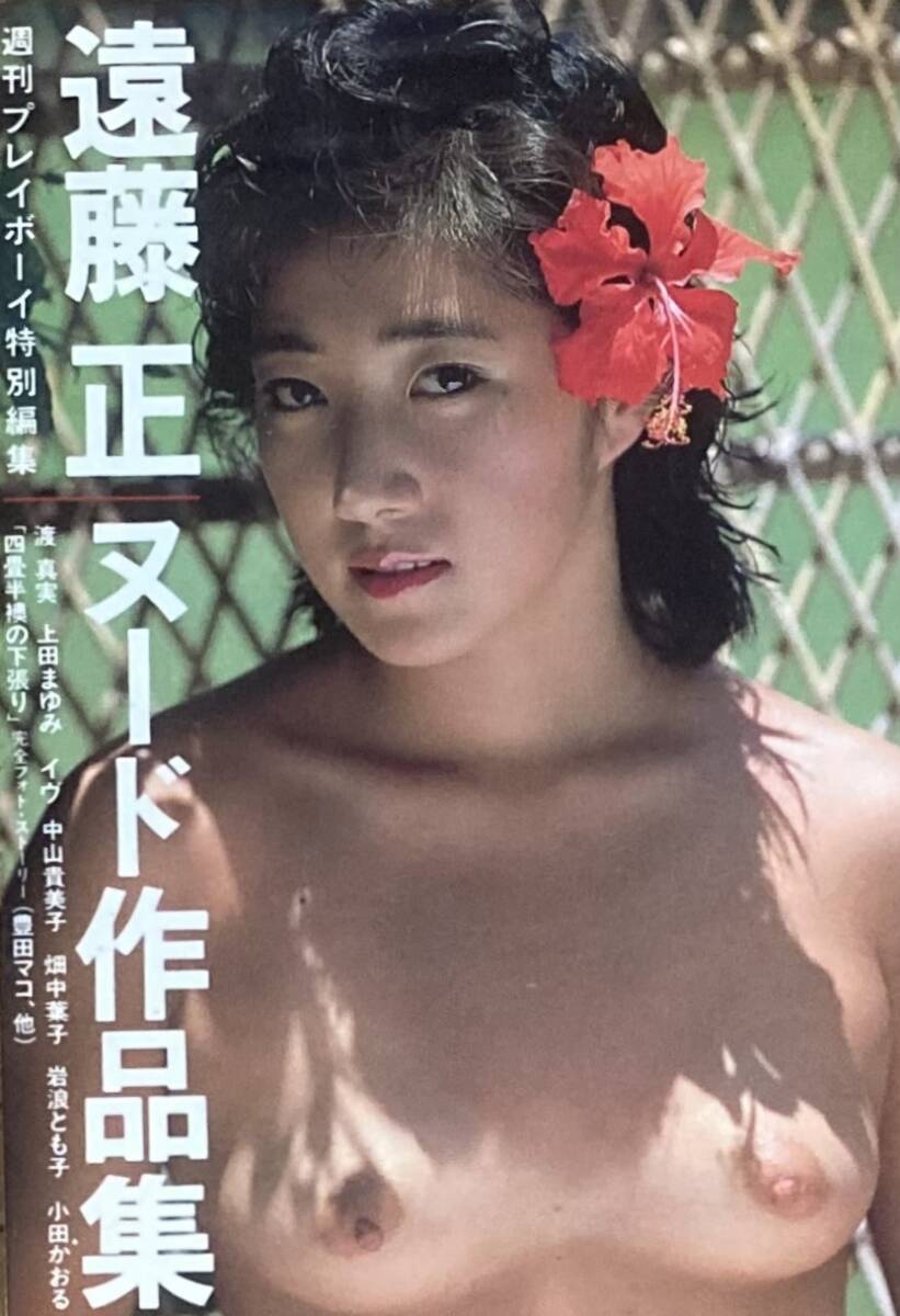 遠藤正ヌード作品集　　プレイボーイ寫真文庫　　1985年　集英社
