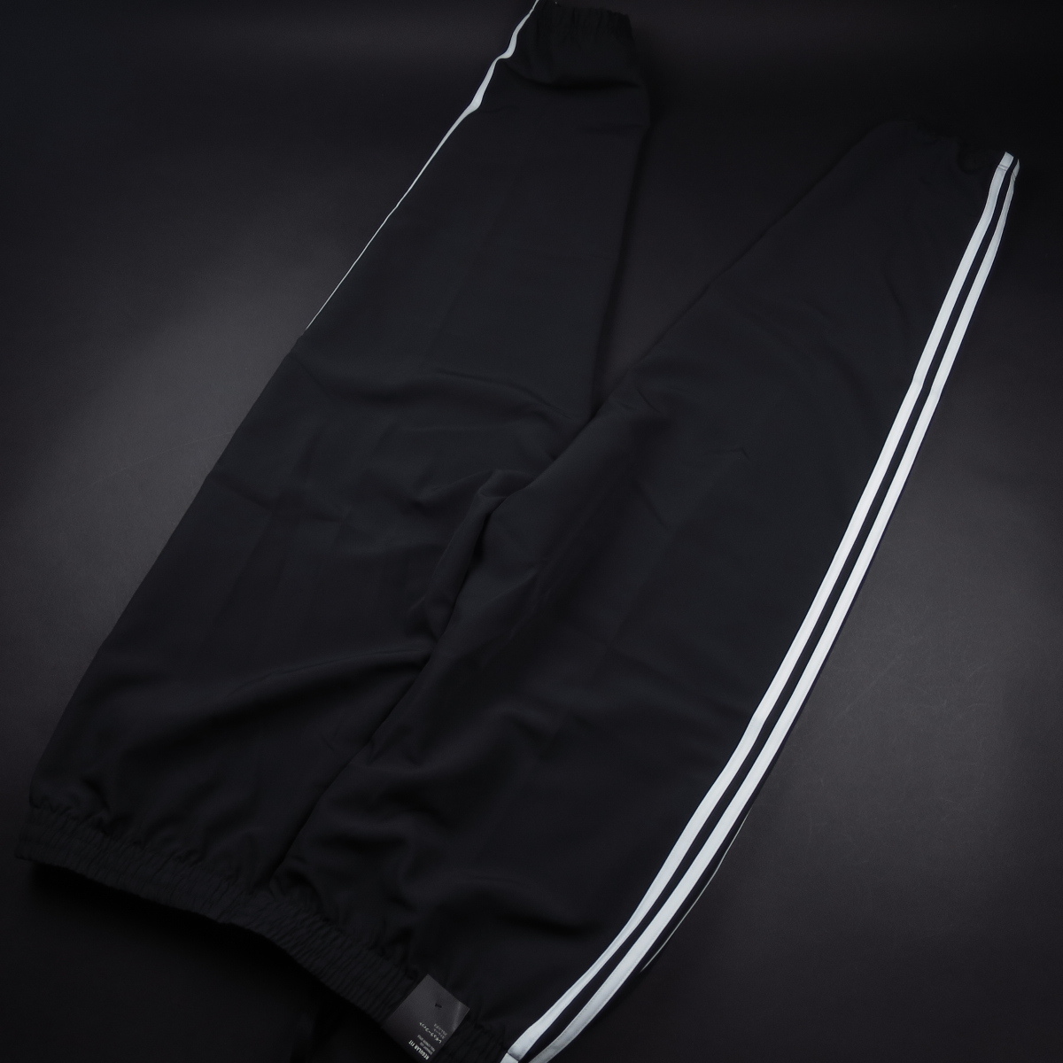 新品★adidas/アディダス/スリーストライプス ウーブン トラックスーツ セットアップT01/750黒/【L】