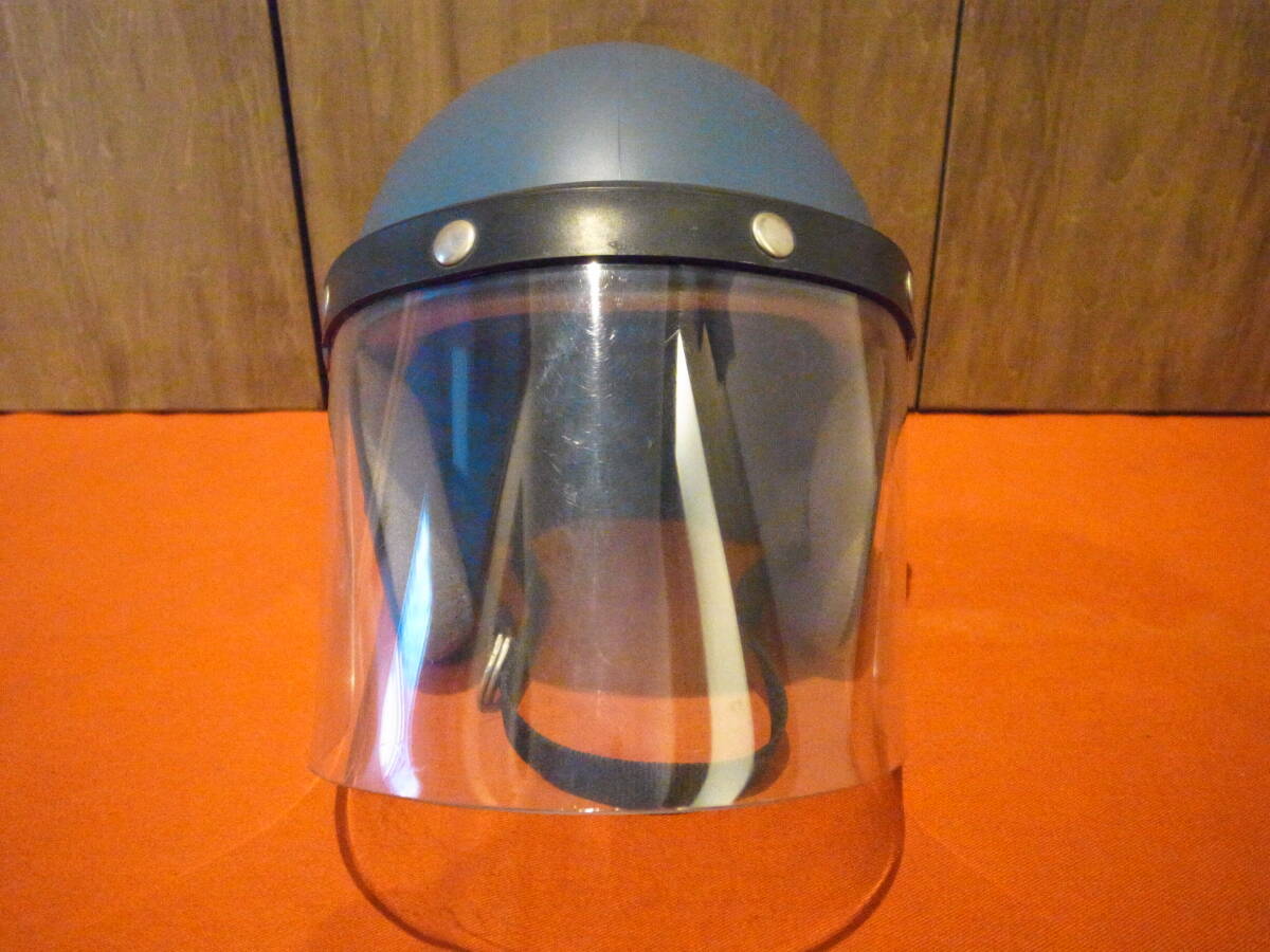 イギリス機動隊 ヴィンテージライオットヘルメット(F)リペイント_画像1