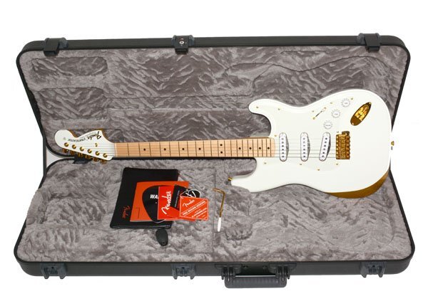 ★メンテナンス済!ハードケース付!Fender フェンダー KEN Stratocaster Experiment #1 MN WHT ケン ストラト エレキギター 美品!★ シグネチャーモデル