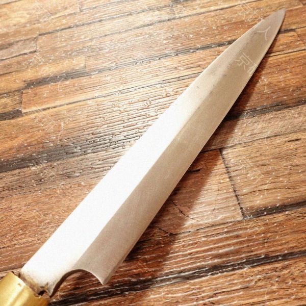 杉本 柳刃包丁 研ぎ済 刺身包丁 特制 ハガネ 210mm