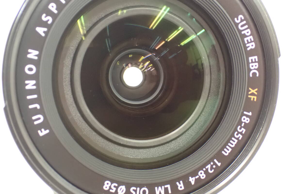 【FUJIFILM/富士フィルム】FUJINON ASPHERRICAL 常用ズームレンズ SUPER EBC XF 18-55mm F2.8-4 R LM OIS Xマウント レンズフード付