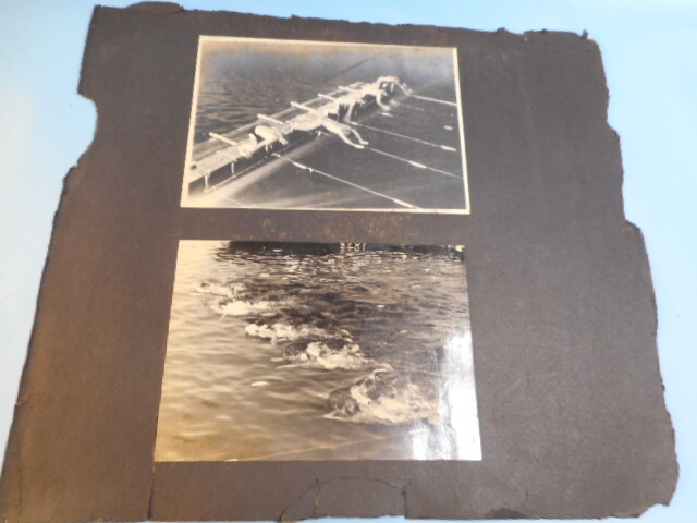 送料込み　軍艦　空母　航空隊(duì) 戦闘機(jī)　搭乗員　古寫真　ミリタリー　50枚以上　大尉襟章付き　